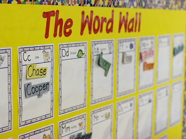 wall in word  printables using preschool, walls word and home schools kindergarten, sight