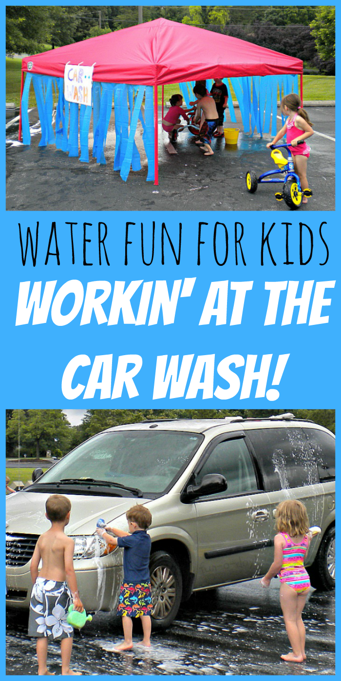 Water Fun for Kids: Workin' at the Car Wash