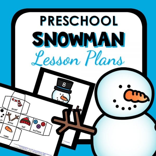 Preschool Snowman Theme Plans