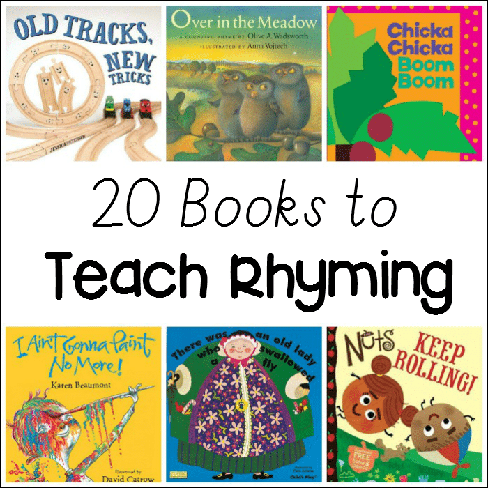 20 rhyming books for kids