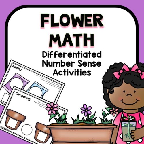 Flower Reflection Math Project Color Changing Flowers Experiment for Kids - Fun-A-Day!