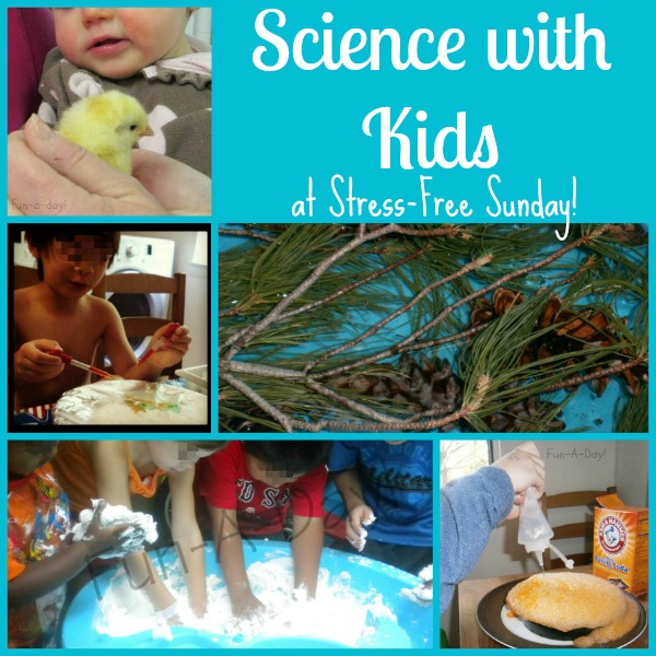 fun science with kids, messy science with kids