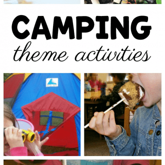 Preschool Camping Theme Activities to Try