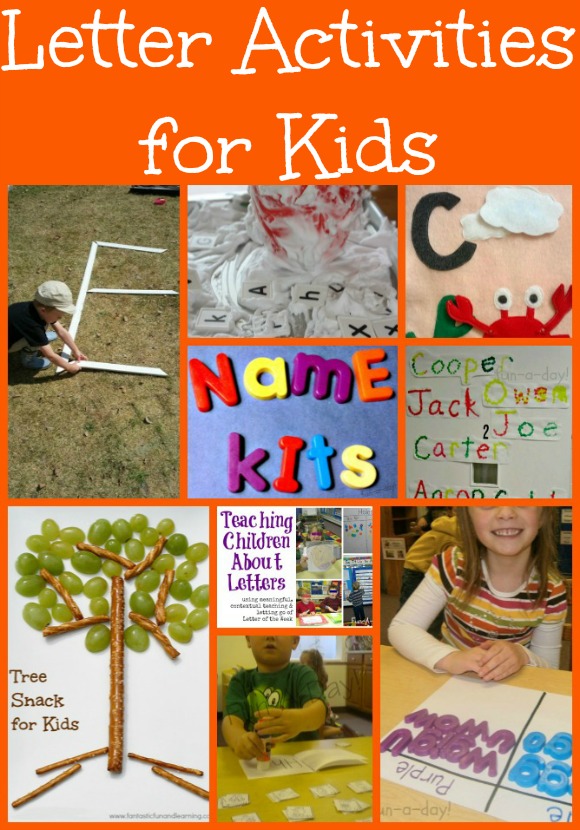 Letter activities for Kids, letter activities for children, letter activities for preschoolers