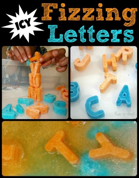 ABC Learning for Kids - an incredibly fun way to mix literacy, science, and sensory play!