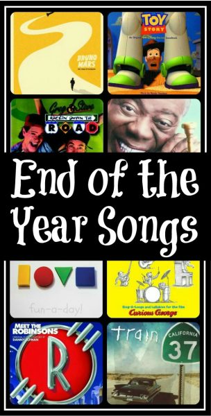 End of the year songs for slideshows