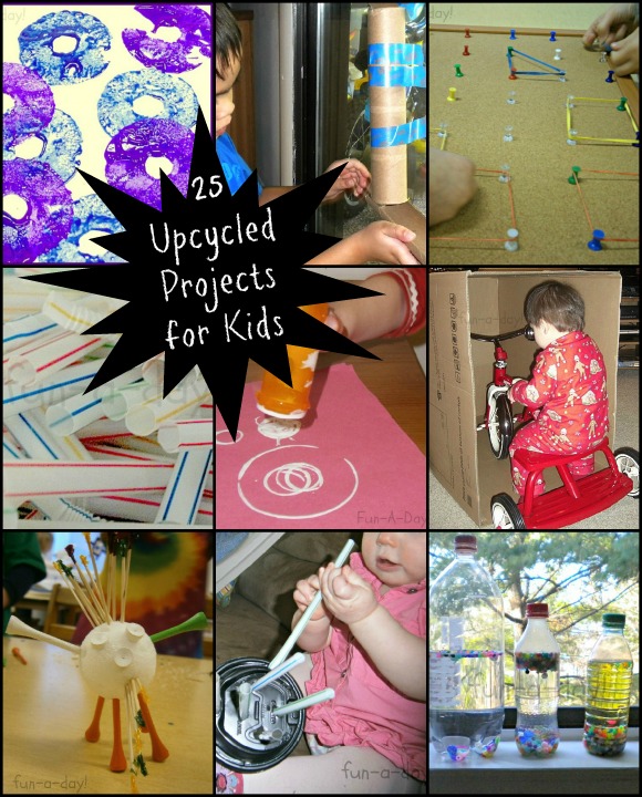 25 Upcycled Projects for Kids