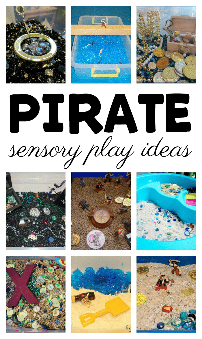 Sensory Pirate Activities for Kids