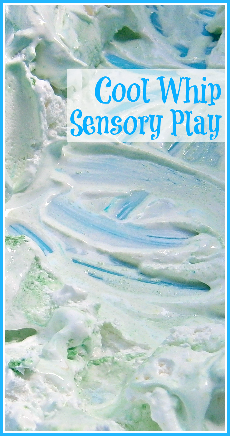 Cool Whip Sensory Activities for Toddlers