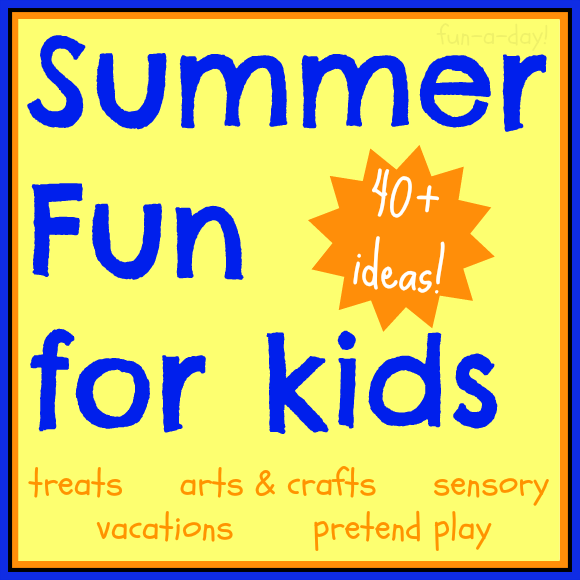 40+ Summer Fun Activities with the Kiddos 