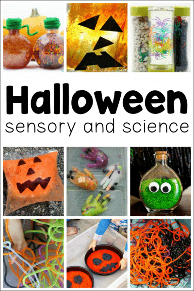 Halloween sensory and science activities for kids to try