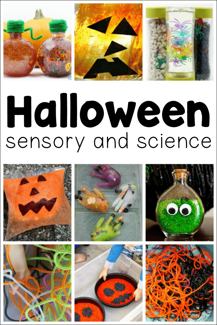 Halloween science and sensory activities for kids to try