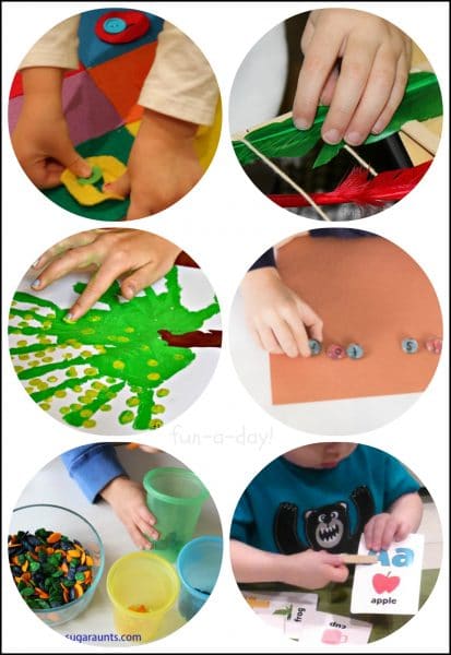 10+ Creative Fine Motor Activities for the Kiddos
