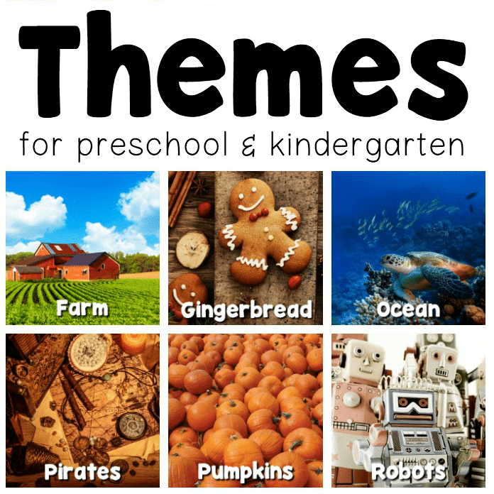 Preschool Themes the kids will love