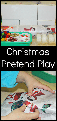 Christmas Pretend Play - Wrapping Presents