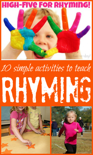 Top Preschool Activities 2013 - Rhyming Activities for Children