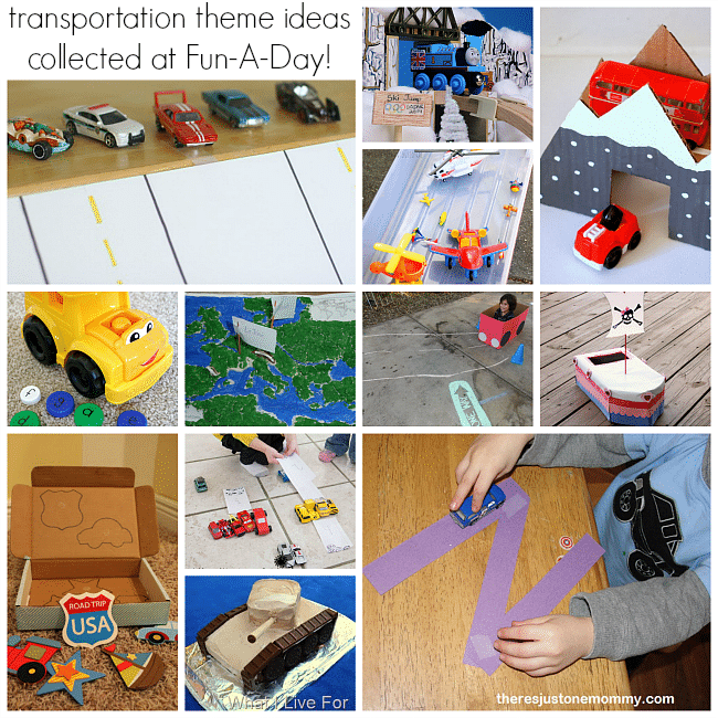 25 Resources for a Preschool Transportation Theme