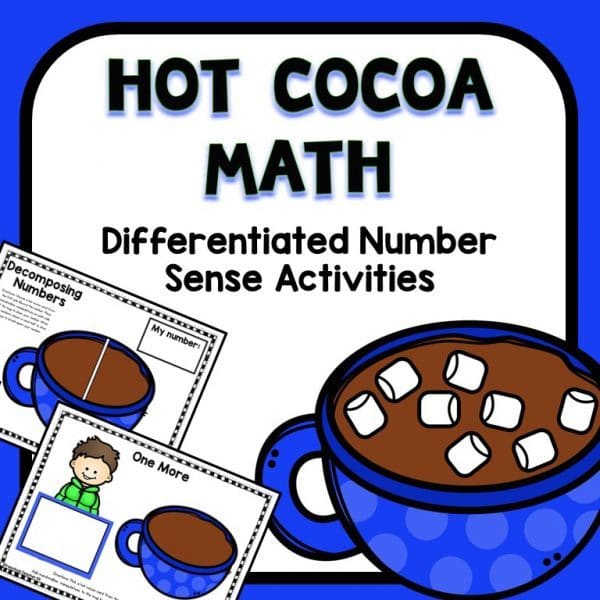 hot cocoa math activities