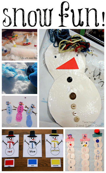Snow What Fun - 15 Snow Themed Activities!