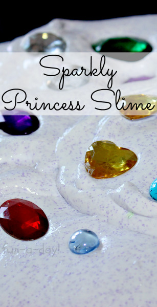 Preschool Fairy Tale Fun with Sparkly Princess Slime