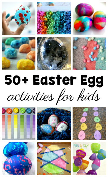 50+ Easter Egg Activities the Kids Will Love