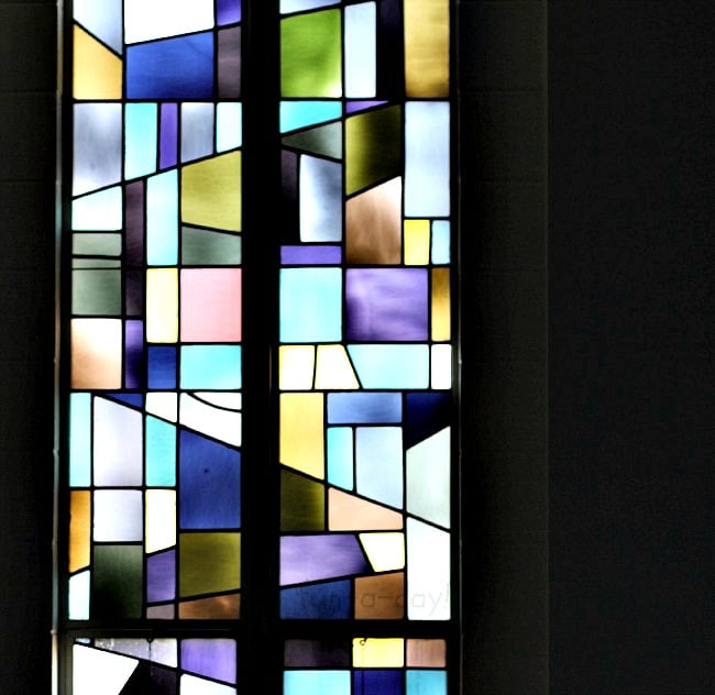 church stained glass to inspire preschool tissue paper stained glass art