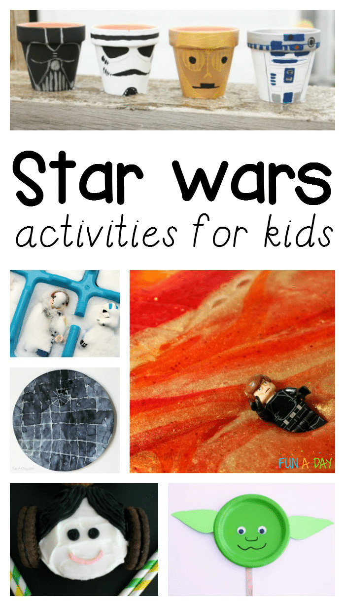 Star Wars activities for kids who love the movies