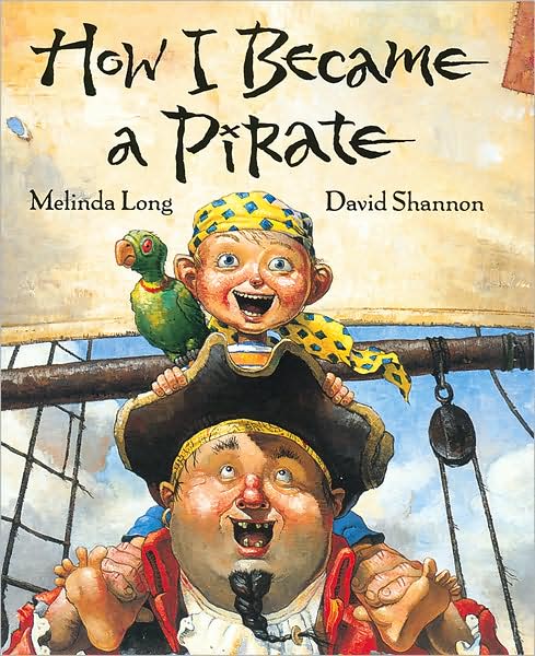 How I Became a Pirate book for a preschool pirate theme 
