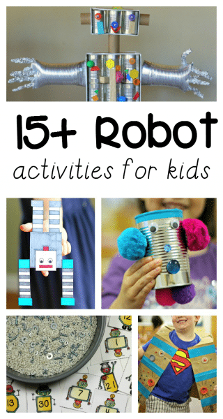 15+ awesome robot activities for kids