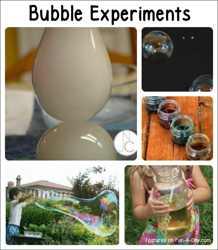 Top 10 Summer Science Experiments and Activities for Kids - Bubble Experiments