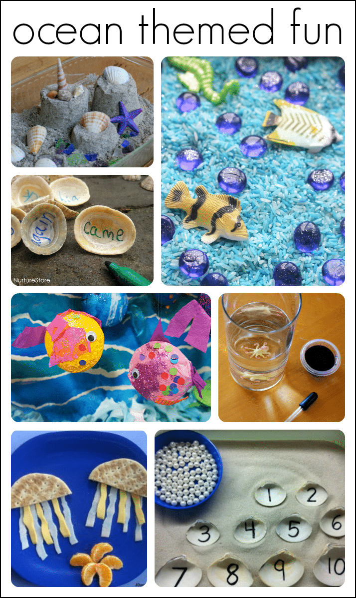 30+ Fantastic Ideas for a Preschool Ocean Theme
