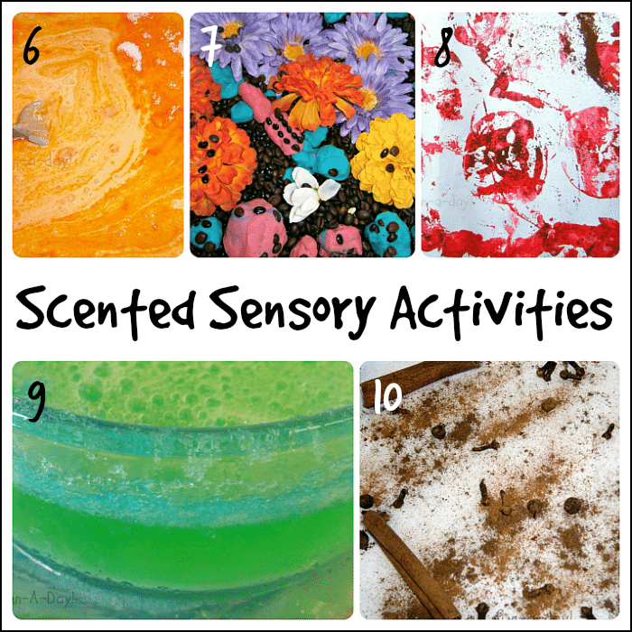 15 SCENT-sational Sensory Activities for Kids