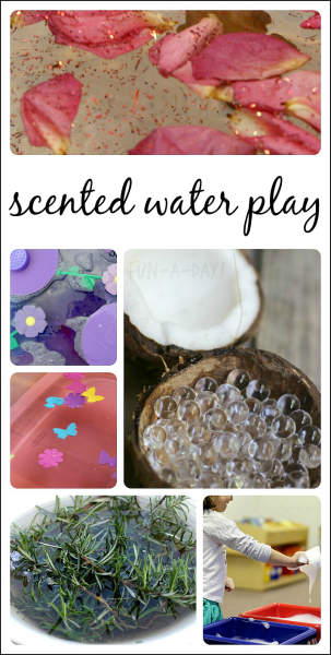 scented water activities for kids to play and learn with