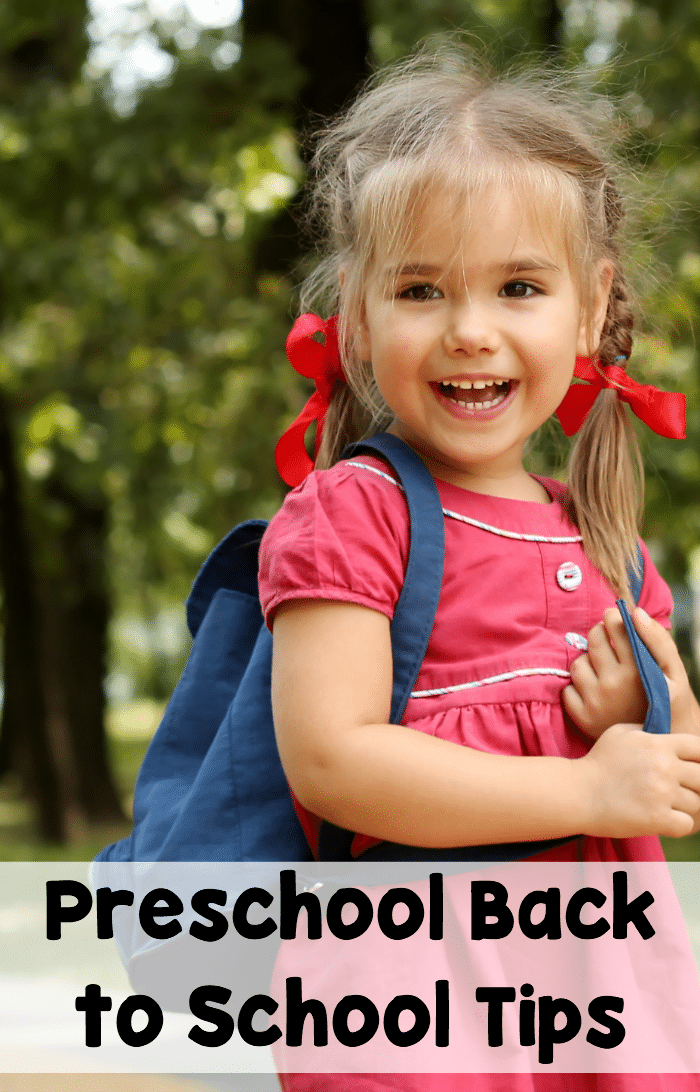 7 Back to School Tips for Parents of Preschoolers
