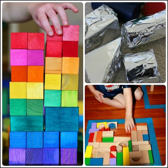 great collection of wooden block activities for preschoolers