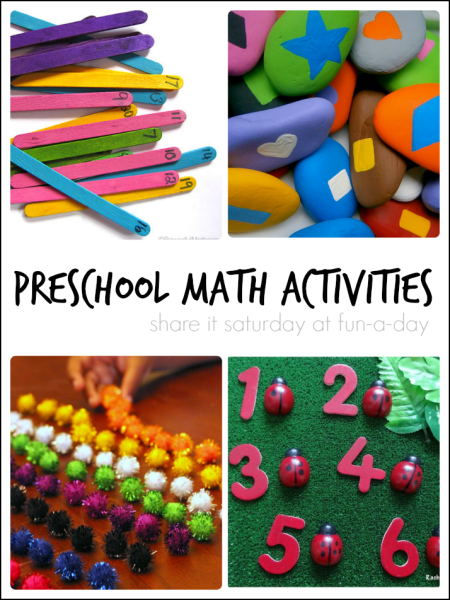 preschool math activities at fun-a-day.com