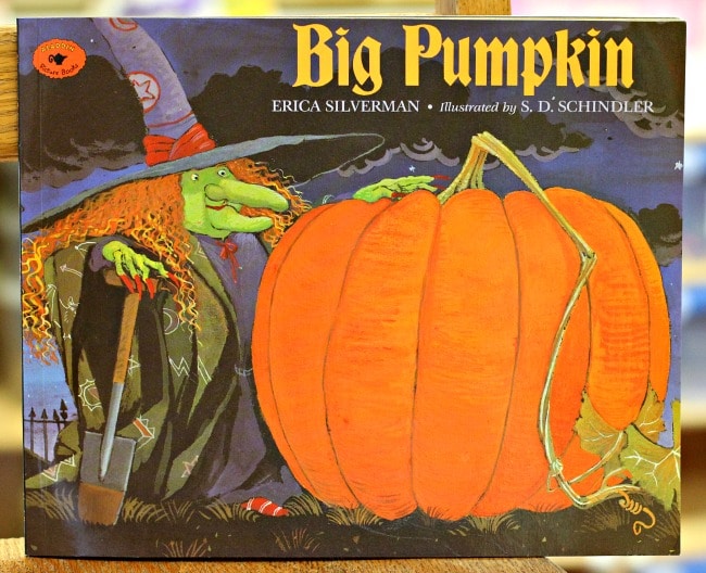 Halloween sequencing activity for the book Big Pumpkin