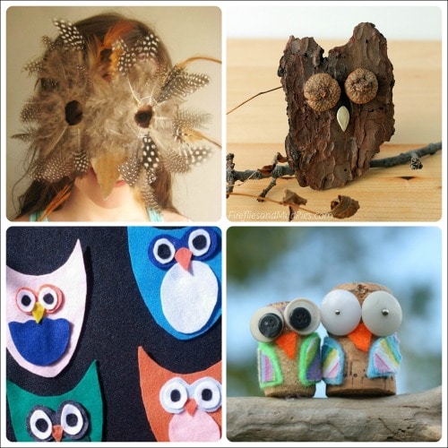 Owl crafts and activities to try this fall with the kids