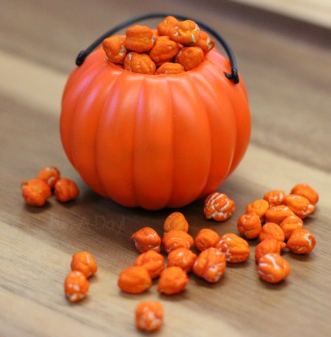 This pumpkin activity for preschool works on fine motor skills while engaging the senses