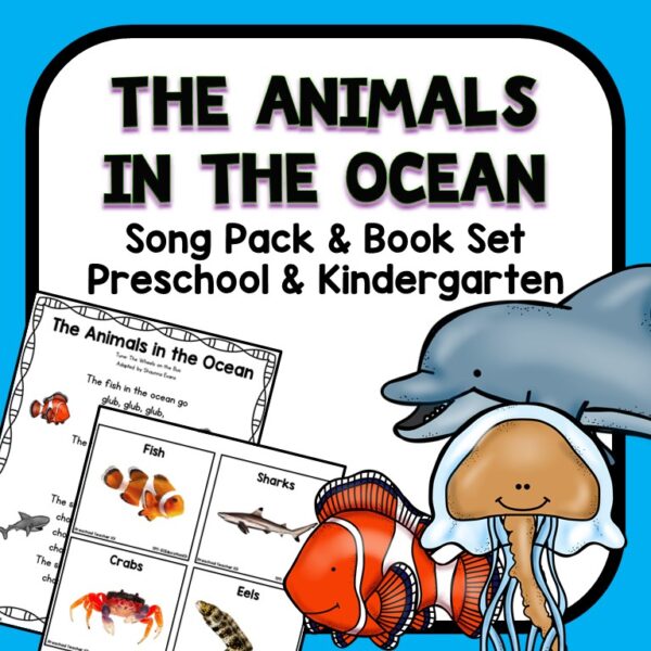 the animals in the ocean song pack cover