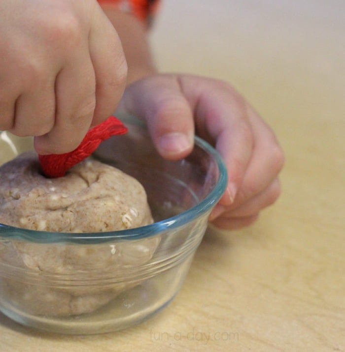 harvest wheat play dough recipe for kids