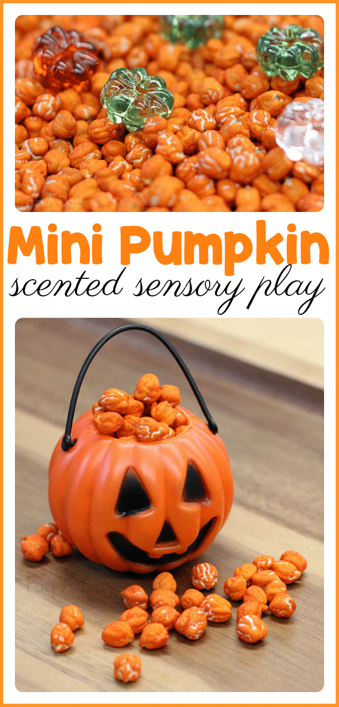 scented pumpkin activity for preschool kids