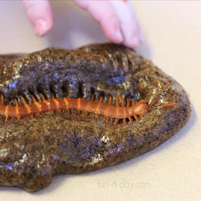 Creepy crawly slime recipe for kids to make and explore