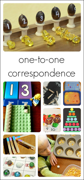 one-to-one correspondence activities for kids