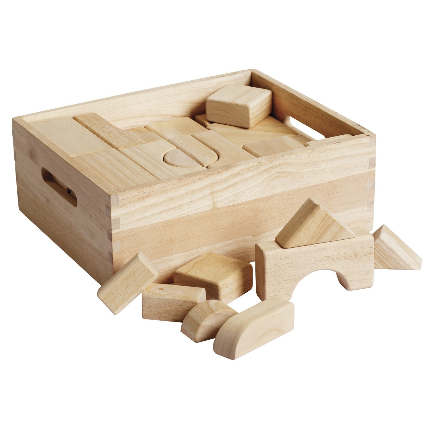 toy wooden buildings