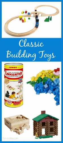Classic building toys for kids - awesome suggestions for toys that last and group with kids over the years