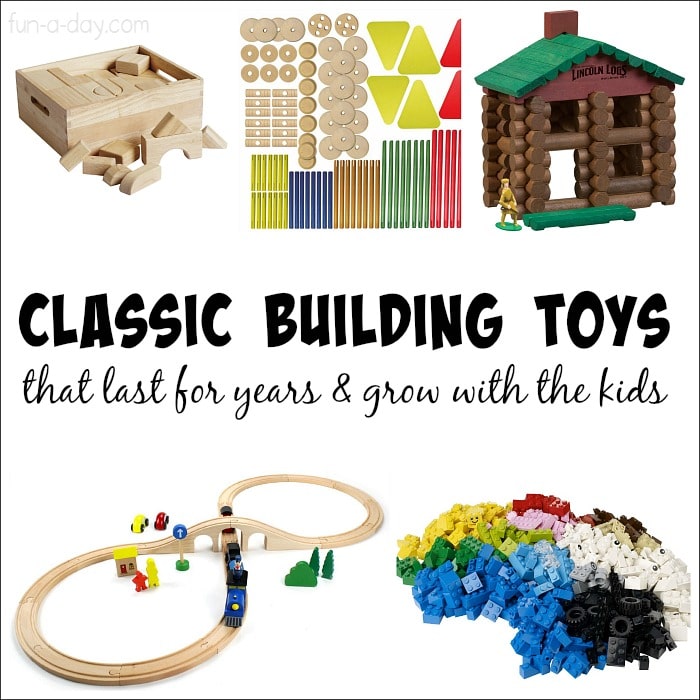 Classic building toys for kids that last last years