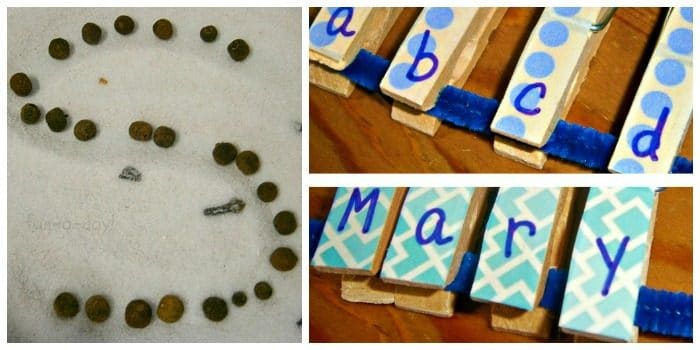 Fun and meaningful preschool name activities