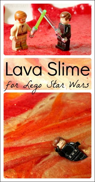 The best preschool learning activities of 2014 - Star Wars molten lava slime