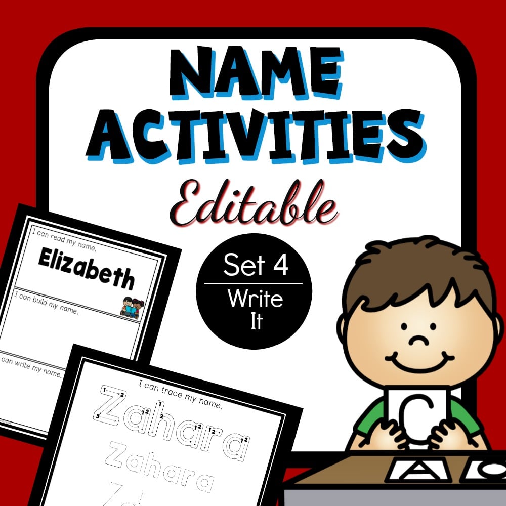 Write it name activities cover